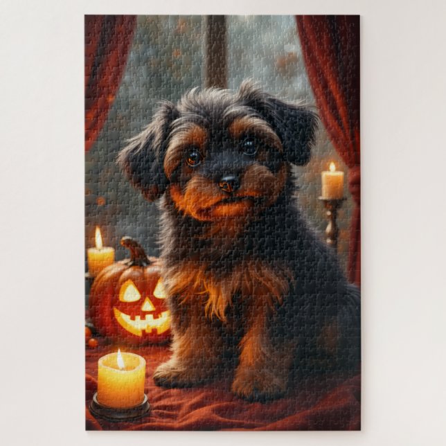 Puzzle Portrait d'Halloween gothique havanais Art (Vertical)