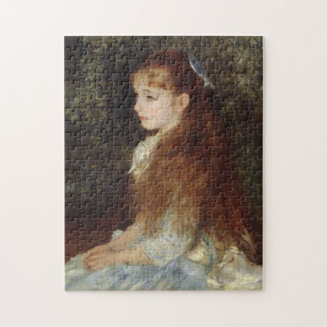 Puzzle Portrait d'Irène - Peinture impressionniste Renoir (Vertical)