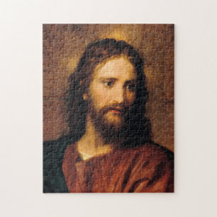 Puzzle Portrait du Christ par Heinrich Hofmann