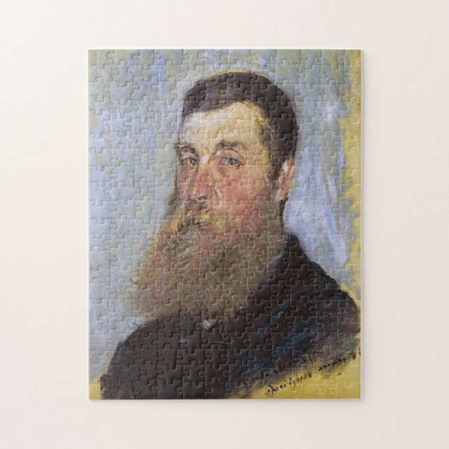Puzzle Portrait du peintre anglais Bordighera Monet Fine (Vertical)