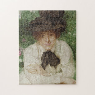 Puzzle Portrait d'une dame édouardienne (Art Vintage)