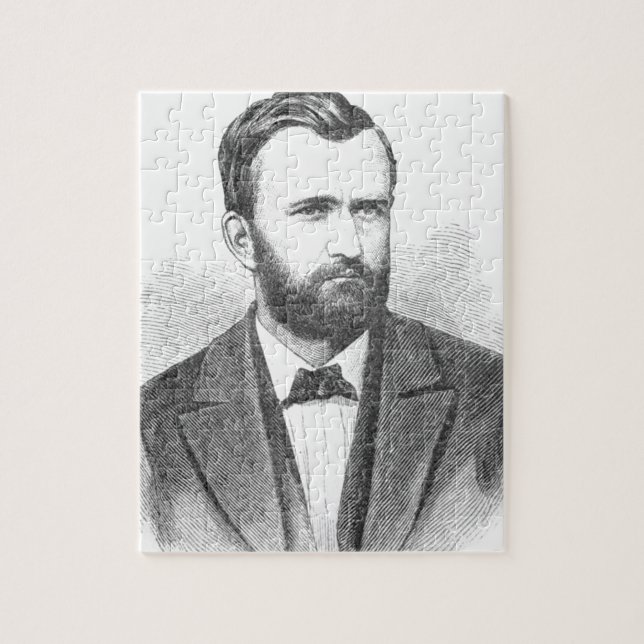 Puzzle Portrait illustratif d'Ulysses S. Grant (Vertical)