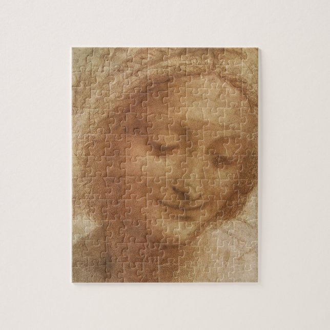 Puzzle Portrait of Saint Anne by Leonardo da Vinci (Vertical)