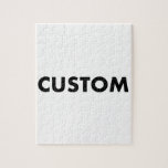 Puzzle Portrait personnalisé 110 pièces 10 pouces x 8 pou<br><div class="desc">Faites, concevez, créez votre propre Jigsaw Puzzle personnalisé (110 pièces) 10" x 8", tourné vers le portrait. Boîte cadeau incluse avec dessin de scie personnalisée imprimée sur le dessus. Puzzle personnalisé pour l'anniversaire, les cadeaux de Noël, et pour les amis et la famille qui aimeraient un puzzle personnalisé d'une photo...</div>