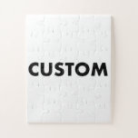 Puzzle Portrait personnalisé 30 pièces 14 po x 11 po<br><div class="desc">Faites, concevez, créez votre propre Jigsaw Puzzle (30 pièces) 14" x 11", tourné. Les enfants jigsaw puzzle avec des pièces plus grandes. Boîte cadeau incluse avec dessin de scie personnalisée imprimée sur le dessus. Puzzle personnalisé pour l'anniversaire, les cadeaux de Noël, et pour les amis et la famille qui aimeraient...</div>