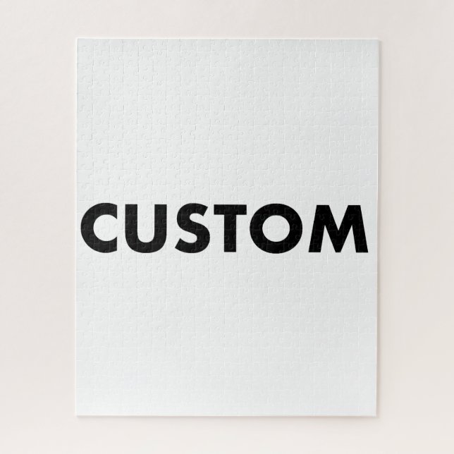 Puzzle Portrait personnalisé 520 pièces 20 pouces x 16 po (Vertical)