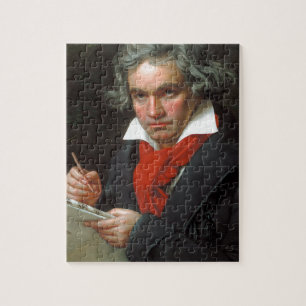 Puzzle Portrait vintage de compositeur, Ludwig von