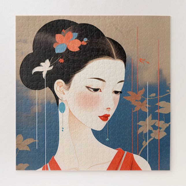 Puzzle Portraits célébrant la beauté (Vertical)