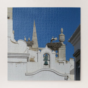 Puzzle portugal, bleu, paysage, été, plage, côte,