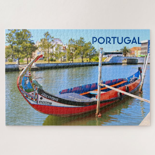 Puzzle Portugal : canot, Aveiro (Horizontal)