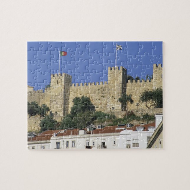 Puzzle Portugal, Lisbonne. Château de Sao Jorge. (Horizontal)