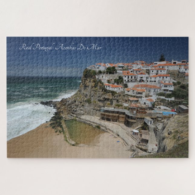 Puzzle Portugal réel - Azenhas Do Mar (Horizontal)