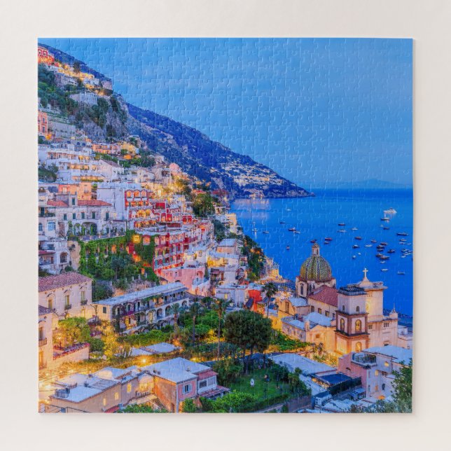 Puzzle Positano, Côte Amalfitaine, Italie. (Vertical)