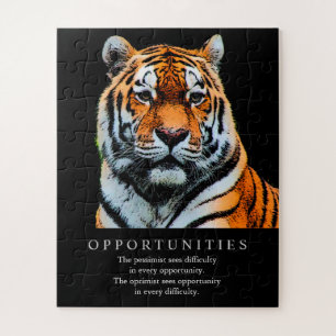 Puzzle Possibilités de motivation Citer Tigre