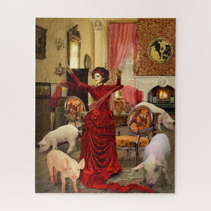 Puzzle Postal Festiva Victorian Circe