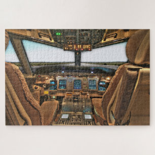 Puzzle Poste de pilotage d'avion