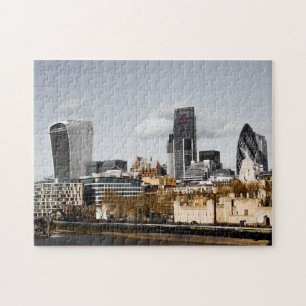 Puzzle Poster cadeau London Skyline Panorama
