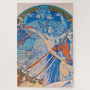 Puzzle Poster d'Alphonse Mucha pour le Sokol Festival (19