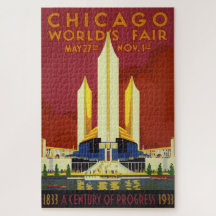 Poster de la foire mondiale de Chicago
