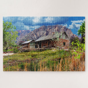 Puzzle Poster de l'Cabine russe Spring Mountain Ranch Nev