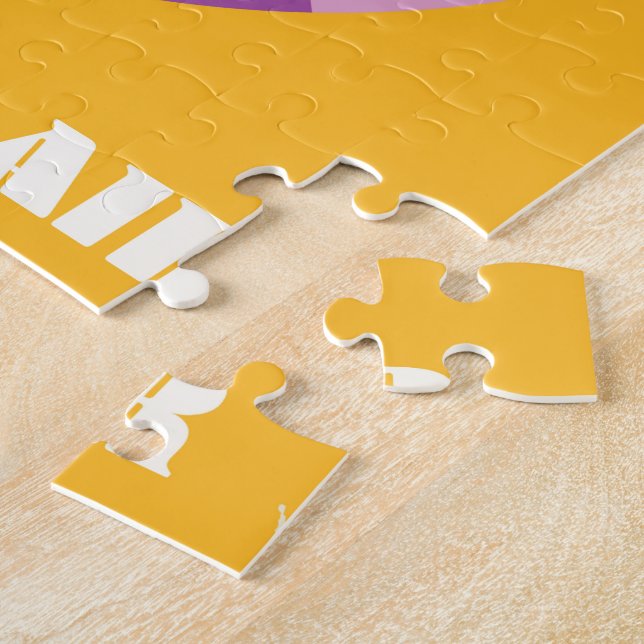 Puzzle poster de voyage vintage Copenhagen, Danemark (Côté)