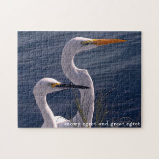 Puzzle Poster des aigrettes