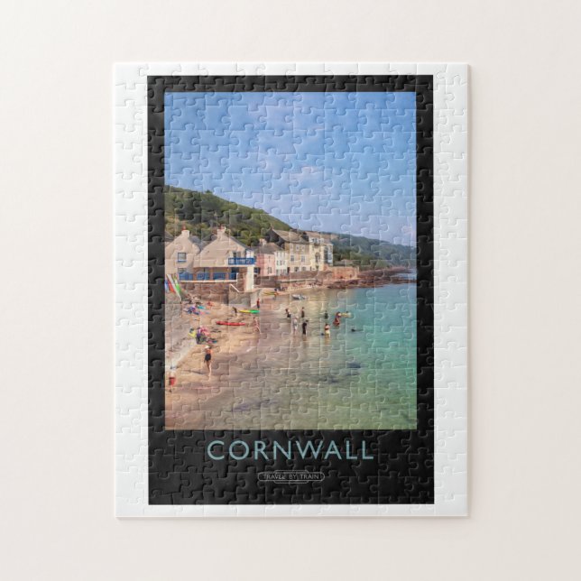 Puzzle Poster du chemin de fer Cornwall (Vertical)