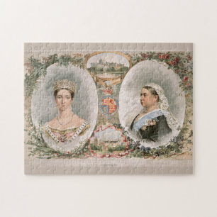 Puzzle Poster du jubilé d'or de la reine Victoria