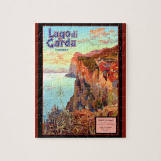 Puzzle Poster du lac de Garde
