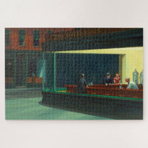 Puzzle Poster du repas du soir Vintage Edward Hopper