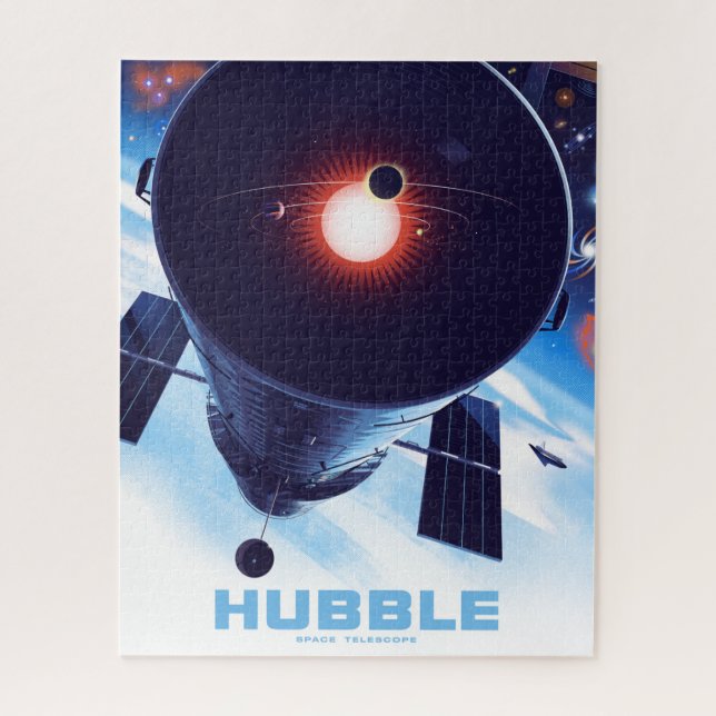 Puzzle Poster du télescope spatial Hubble. (Vertical)