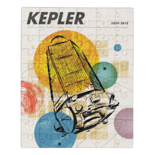 Puzzle Poster du télescope spatial Kepler.