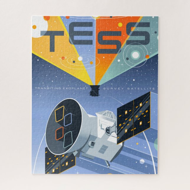 Puzzle Poster du télescope spatial Tess. (Vertical)