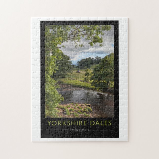 Puzzle Poster ferroviaire Yorkshire Dales (Vertical)