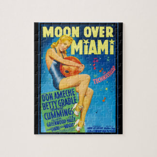Puzzle Poster Movie Over Miami