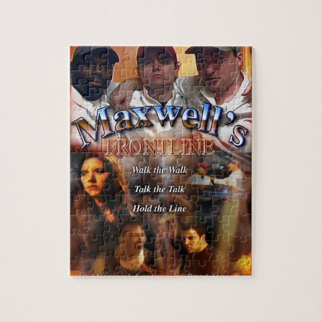 Puzzle Poster officiel de la première ligne de Maxwell su (Vertical)