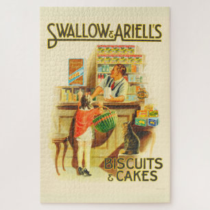 Puzzle Poster publicitaire vintage Biscuit