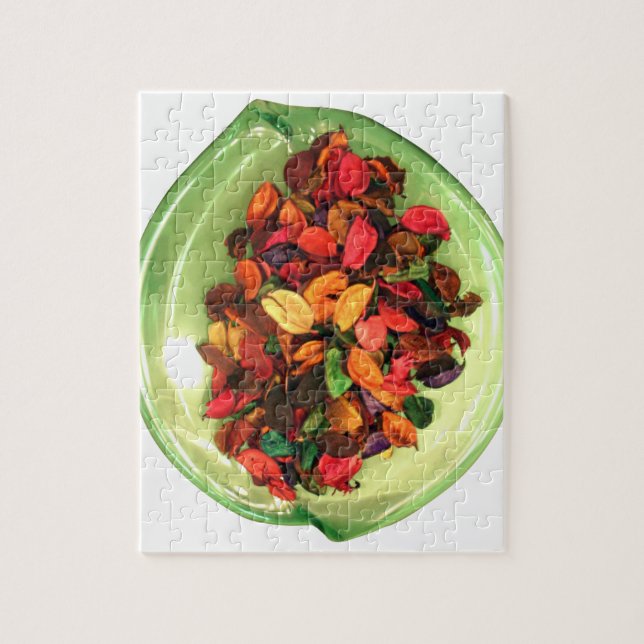 Puzzle Pot-pourri Coloré : Un Affichage Parfumé (Vertical)