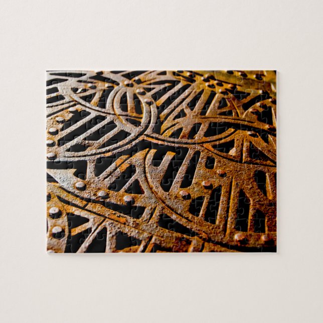 Puzzle Pot rouillé (Horizontal)