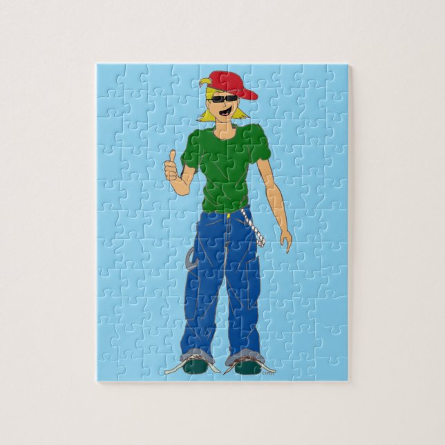 Puzzle pouce en l'air (Vertical)