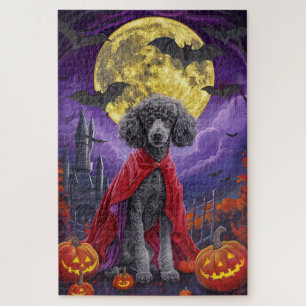 Puzzle Poudou Halloween Vampire Citrouilles Épouvantable
