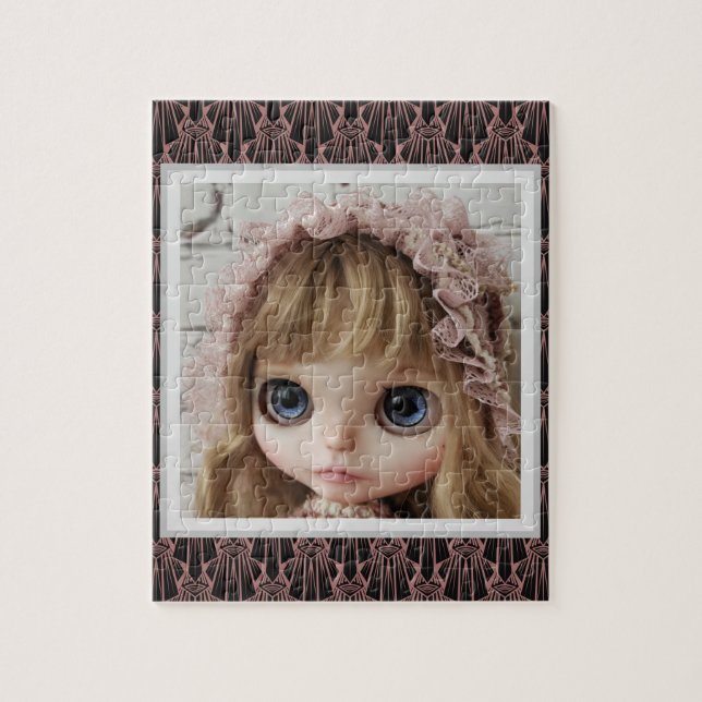 Puzzle Poupée, photo de poupée, cadeau, salutation, Blyth (Vertical)