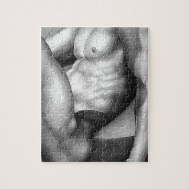 Puzzle pour lui 8x10 Art Homme Bodybuilder (Vertical)