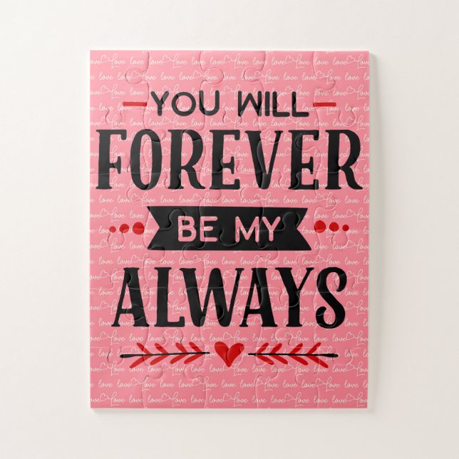 Puzzle Pour toujours (Vertical)