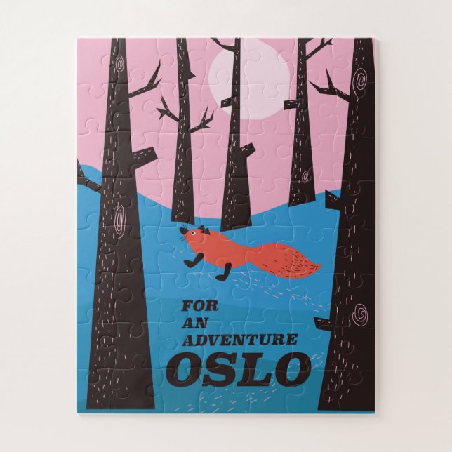 Puzzle Pour une aventure Oslo (Vertical)