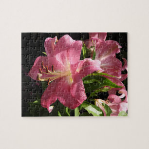 Puzzle pourpre d'orchidée