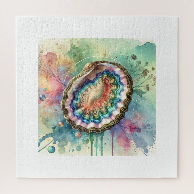 Puzzle Pourtales abalone 170724AREF126 - Watercolor (Vertical)