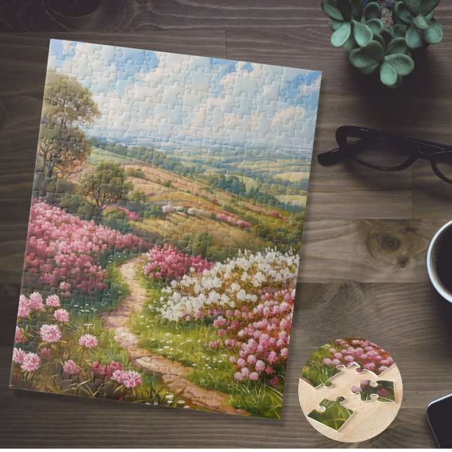 Puzzle Prairie fleurie (Créateur téléchargé)