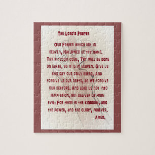 Puzzle Prayer du seigneur