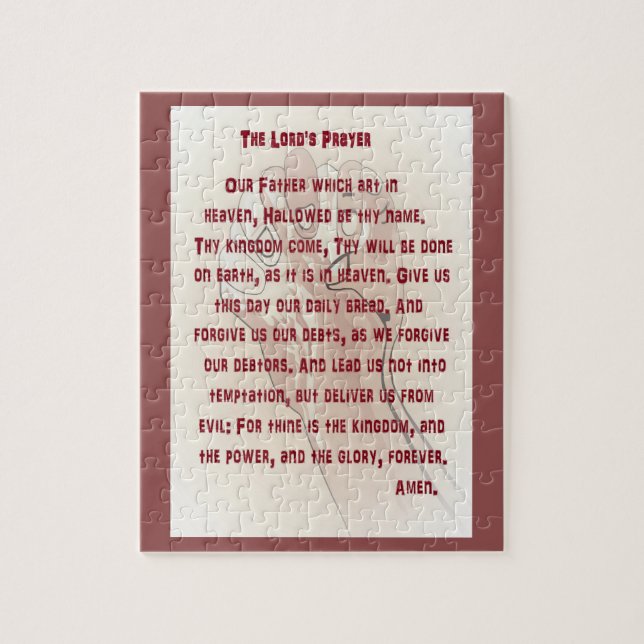 Puzzle Prayer du seigneur (Vertical)